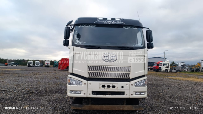 Купить Самосвал FAW J6 8x4 б/у (2023 г.в.,95 011 км.)(9317)Сбер комиссия в компании Русбизнесавто - изображение 1