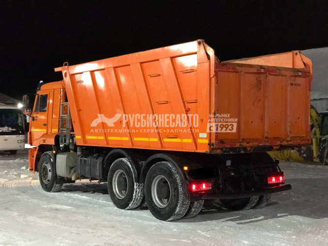 Купить КАМАЗ 6520-53 самосвал б/у (2019 г., 84 000км.) в компании Русбизнесавто - изображение 4
