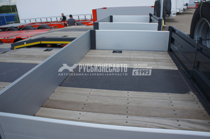 Купить Полуприцеп трал Kassbohrer LOWBED (ISO PAKCS), 6 осей раздвижной 10 градусов аппарели в компании Русбизнесавто - изображение 6