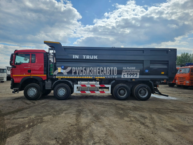 Купить Самосвал HOWO T5G 8x4 б/у (2023г., 41 006 км.) (9284)новая резина зад. ось в компании Русбизнесавто - изображение 6