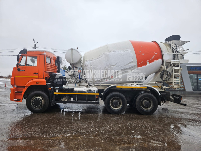 Купить Автобетоносмеситель 5814Z9 на шасси КАМАЗ 6520 6х4 б/у (2022 г., 4 256 км., 137 м.ч.)(1064) в компании Русбизнесавто - изображение 6