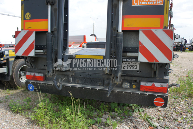 Купить Полуприцеп трал Kassbohrer LOWBED (ISO PAKCS), 6 осей раздвижной 10 градусов аппарели в компании Русбизнесавто - изображение 7