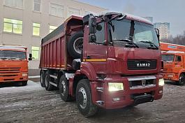 Самосвал Камаз 65801-Т5 б/у (2019 г.; 118 446 км) - новый ДВС замена по гарантии