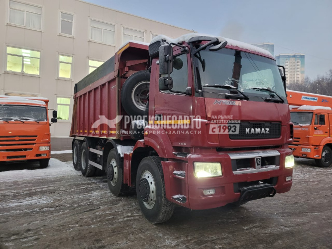 Купить Самосвал Камаз 65801-Т5 б/у (2019 г.; 118 446 км) - новый ДВС замена по гарантии в компании Русбизнесавто - изображение 0