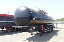 Полуприцеп – цистерна 966611FOXTANK 28.м3  б/у (2018 г. 37431км.) темные нефтепродукты.