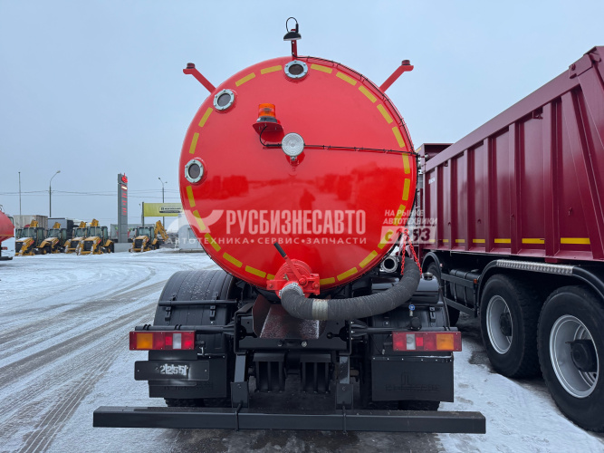 Купить КО-529-16 на шасси МАЗ 534025-585-013 вакуумная машина 11 м3 в компании Русбизнесавто - изображение 8