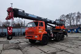 КС 55729-5К-3 ГРАФИТ автокран 32т. (КАМАЗ-43118) ОВАЛОИД