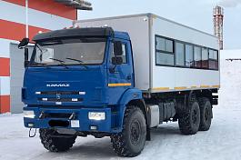 Камаз 43118 Вахтовый автобус "АвтоСпецВан" 7721Т2-20 б/у (2019г., 72 000 км)