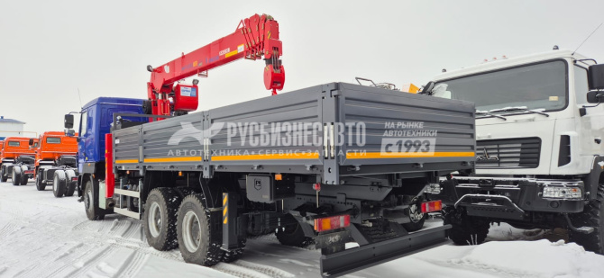 Купить КМУ МАЗ 631228-8575-012 (Евро-5) + HANGLIM KS2056SM верх.упр. + борт сталь 6,6м. в компании Русбизнесавто - изображение 10