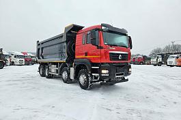 Самосвал SITRAK C7H  8x4 (ZZ3316V306ME) 26 м3 / наклон / R22.5  б/у (2023г. ; 49 932 км) (0764)