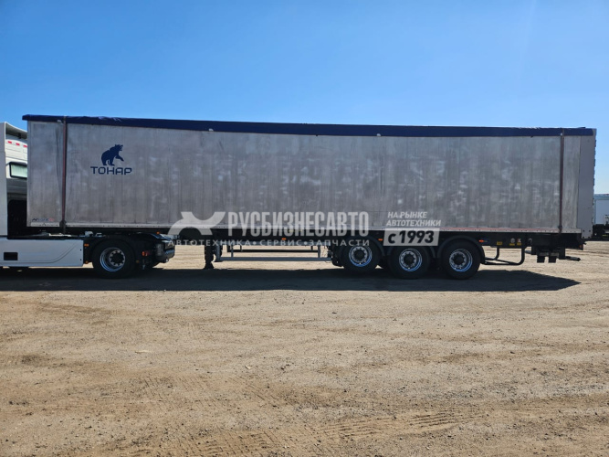 Купить ТОНАР SDP3-89 (95894) п/п 14,1м, сдвиж. пол, Al кузов, V-89м3, ССУ1150 б/у (2023 г. )(1791) в компании Русбизнесавто - изображение 7