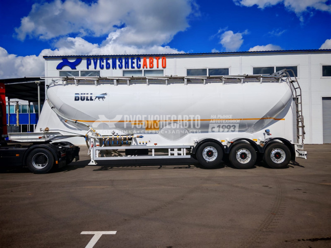 Купить ППЦ материаловоз (мука, комбикорм)  BULL (45 м3, 3 отс., алюминий, 3 оси SAF, WABCO, без компр.) в компании Русбизнесавто - изображение 5