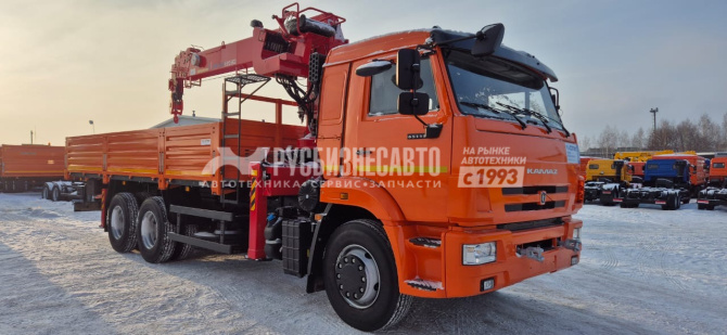 Купить КМУ КАМАЗ 65115-3094-48 (Евро-5) + HANGLIM KS1256G2 верх.упр. + борт сталь 6,6м. в компании Русбизнесавто - изображение 7
