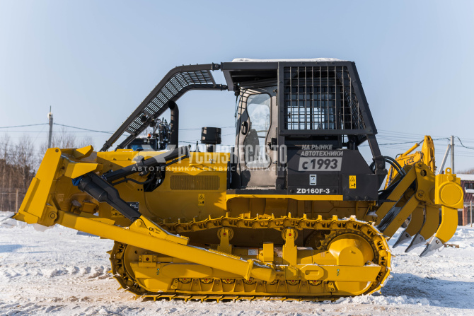 Купить Бульдозер гусеничный ZOOMLION ZD160F-3 (лесник, кондиционер, гусеница 560мм, трёхзубый рыхлитель) в компании Русбизнесавто - изображение 3