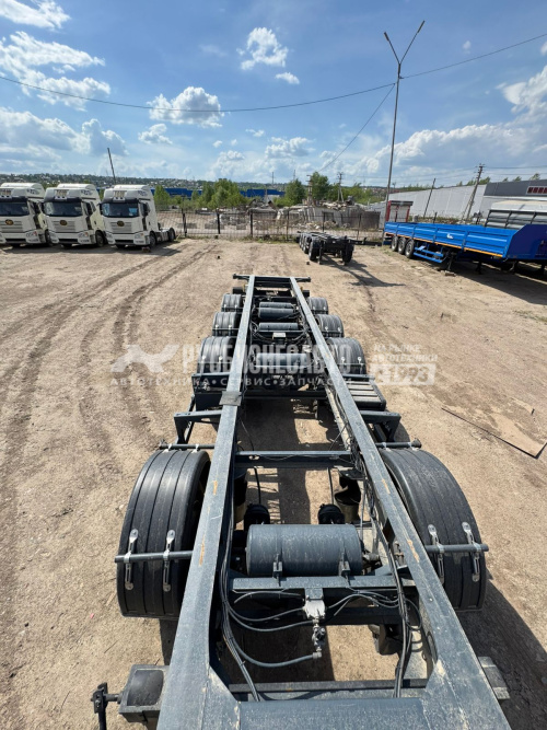 Купить ЧМЗАП 99903-053-К40 п/п-контейнеровоз с вынесенной осью, ССУ1100мм, 1 x 40'Tunnel или 1x40'HC Tunnel в компании Русбизнесавто - изображение 24