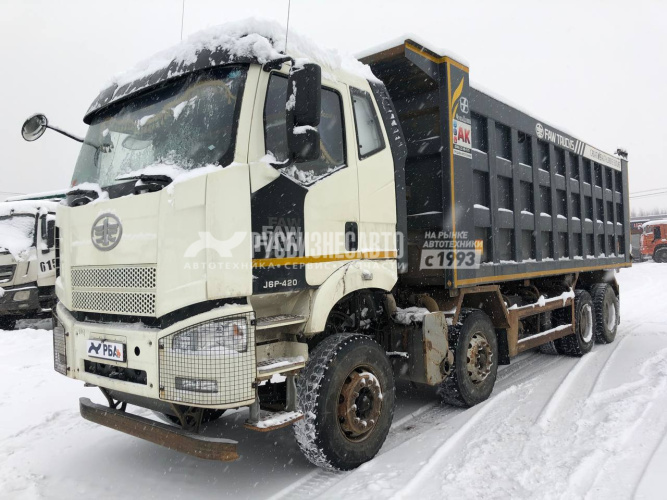 Купить Самосвал FAW J6 (8х4) б/у (2023 г., 84 194 км) (2861) Сбер комиссия в компании Русбизнесавто - изображение 1