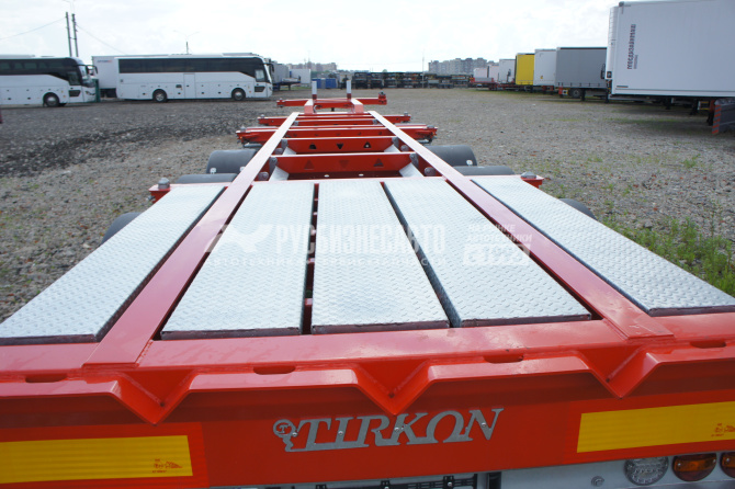 Купить Полуприцеп контейнеровоз TIRKON TRK4A , 4 оси 40 футов ссу 1150 в компании Русбизнесавто - изображение 6