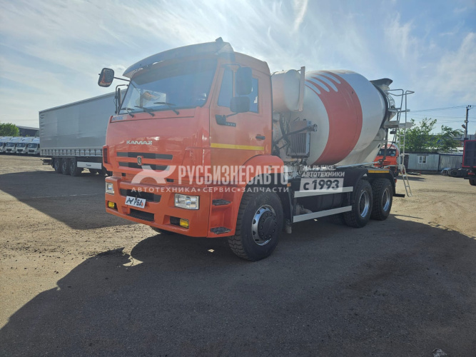 Купить Автобетоносмеситель 5814Z9 на шасси КАМАЗ 6520 6х4 б/у (2022 г., 47 536 км., 6 801 м.ч.)(1468) в компании Русбизнесавто - изображение 10