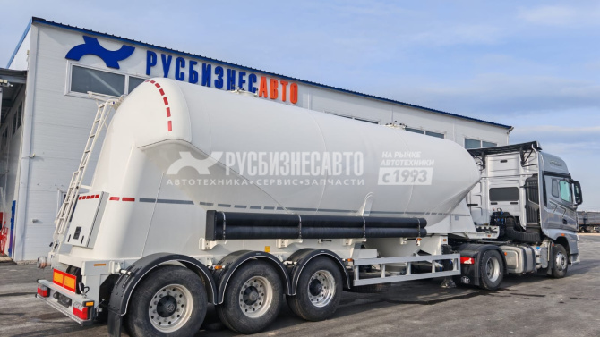 Купить ППЦ материаловоз (цемент, мука, комбикорм)  ISO PAKCS SSL (38 м3, 3 оси BPW) в компании Русбизнесавто - изображение 5