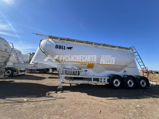 Купить ППЦ материаловоз (мука, комбикорм)  BULL (40 м3, 3 отс., алюминимй, 3 оси SAF, WABCO, без компр.) в компании Русбизнесавто - изображение 5