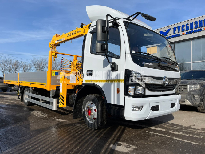 Купить КМУ DONGFENG C80L + SOOSAN SCS334 нижн. упр. + борт алюминий 6200*2550*400мм. + доп.опоры РМЗ в компании Русбизнесавто - изображение 3