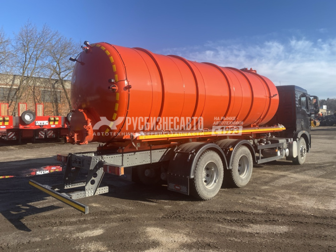 Купить МВ-19-HOWO T5G 6x4  (6х4, шасси 4600) (вакуумная машина, 19 м3, насос КО-510, СПЕКТР) в компании Русбизнесавто - изображение 6