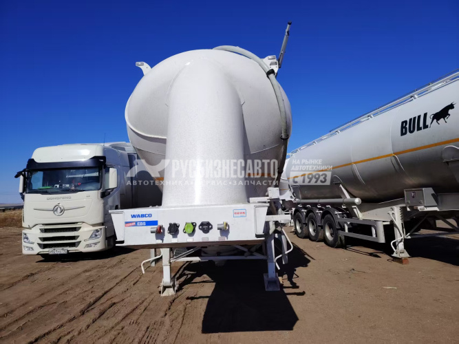 Купить ППЦ материаловоз (мука, комбикорм)  BULL (40 м3, 3 отс., алюминимй, 3 оси SAF, WABCO, без компр.) в компании Русбизнесавто - изображение 4