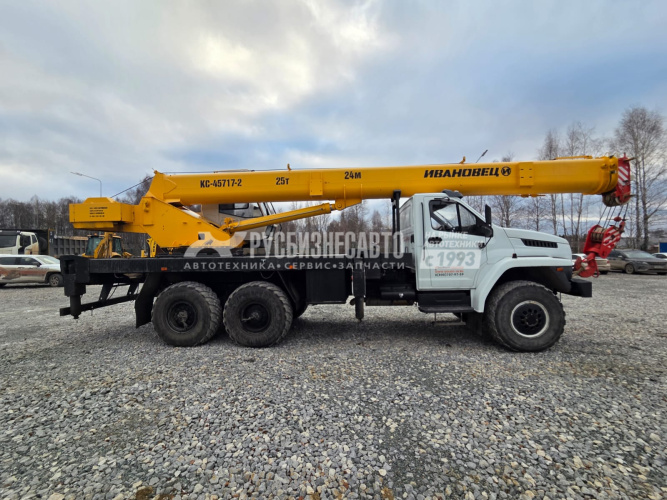 Купить Автокран Ивановец КС-45717K-2 на шасси УРАЛ 6х6 б/у (2022г.;23 407 км;872 м/ч)(0106) в компании Русбизнесавто - изображение 10