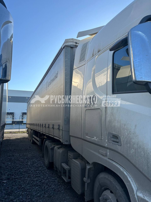 Купить GRUNWALD, 9453-0000010-10, ПОЛУПРИЦЕП б/у (штора 13,6м)(2023 г.)(8906)-Сбер комиссия в компании Русбизнесавто - изображение 0