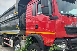 Самосвал HOWO T5G 8x4 б/у (2023г., 68 807 км.) (9121)