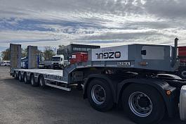 Полуприцеп трал OZGUL TRAILER, 5 осей, раздвижной б/у (2023 г.в.)(0490)