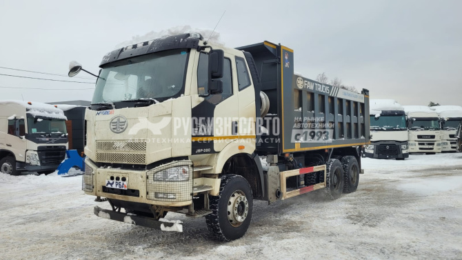 Купить Самосвал FAW J6 (6x4) б/у (2023 г. 27119км) (6804)	 в компании Русбизнесавто - изображение 0