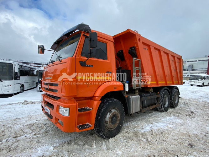 Купить КАМАЗ 6520-53 самосвал б/у (2020 г., 55 261 км.) в компании Русбизнесавто - изображение 0