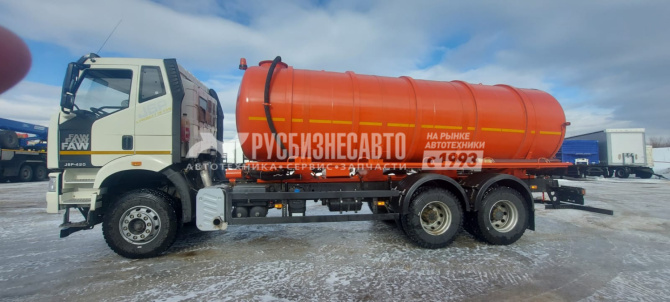 Купить МВ-19-FAW-3250 (6х4, шасси 4800) (вакуумная машина, 19 м3, насос КО-510, СПЕКТР) в компании Русбизнесавто - изображение 1