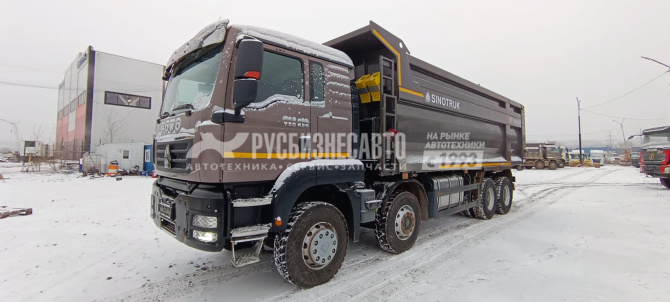 Купить Самосвал HOWO T5G 8x4 б/у (2024г., 113 017км.)(9152) в компании Русбизнесавто - изображение 8