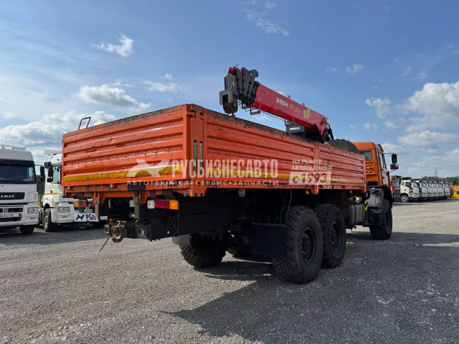 Купить КМУ Камаз 43118 (6х6)(Евро 2) + INMAN IT150 б/у (2023 г.в., 126 819 км., 1188 м/ч) (7898) в компании Русбизнесавто - изображение 6