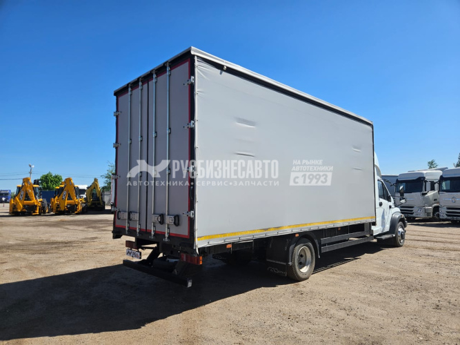 Купить ГАЗ-C41RB3 Газон NEXT бортовой, шторный, два спальника, 10 т.(2023 г.в., 2 120 км.) (0585) в компании Русбизнесавто - изображение 5