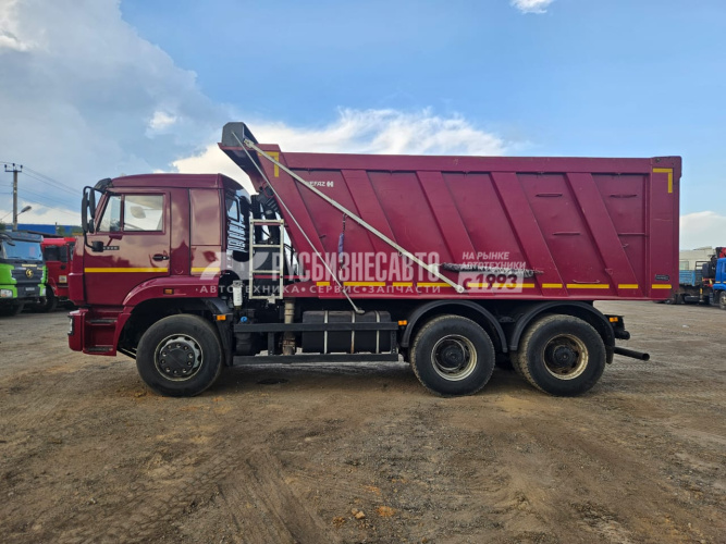 Купить КАМАЗ 6520-B5 самосвал ДВС Cummins б/у (2023 г., 40 002 км.)(9732) - новая резина зад. ось в компании Русбизнесавто - изображение 6