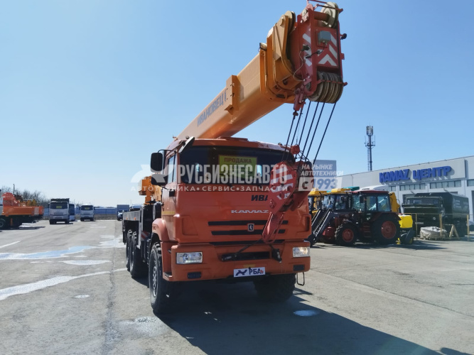 Купить Автокран Ивановец КС-45717К-3Р шасси КАМАЗ 43118 б/у (2023 г.в., 15 746 км., 950 м/ч)(0582) в компании Русбизнесавто - изображение 16