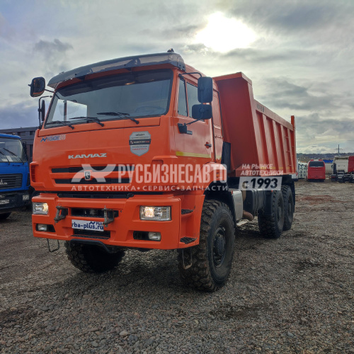 Купить Самосвал КАМАЗ 65222-53 б/у (2022 г.в., 28 482 км) (6196) в компании Русбизнесавто - изображение 0