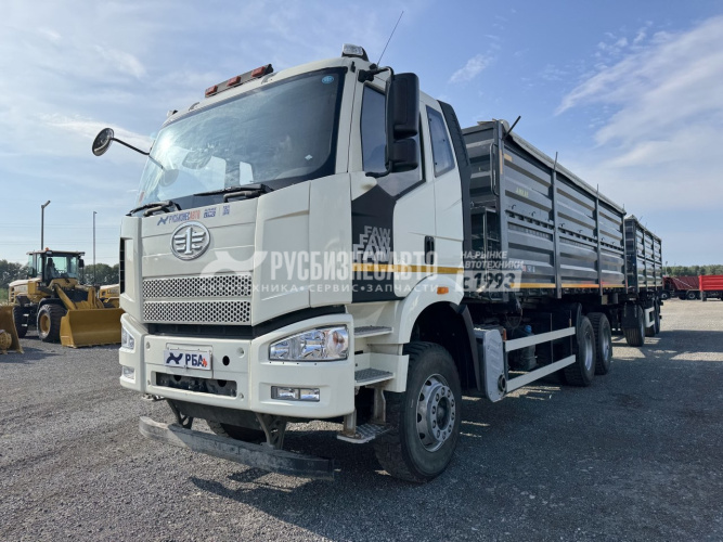 Купить FAW CA3250 Автомастер 558983-41 самосвал зерновоз 30 м.куб.6х4 б/у (2023 г.в. 35 322 км.)(0243) в компании Русбизнесавто - изображение 3