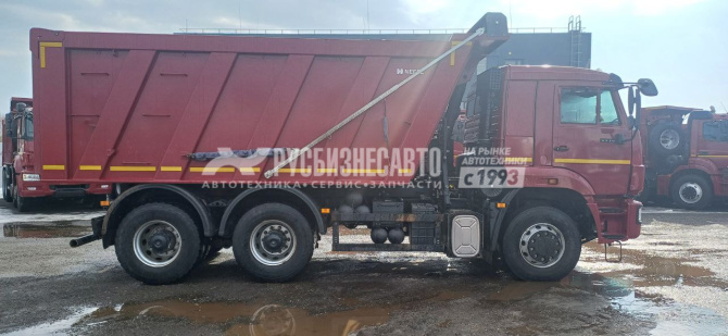 Купить КАМАЗ 6520-B5 самосвал б/у ДВС Cummins (2023 г.в. 29 189 км.)(7396) в компании Русбизнесавто - изображение 4