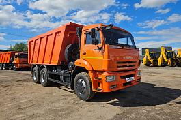 КАМАЗ 6520-53 самосвал б/у (2023 г., 32 307км.)(0032)(новая резина)