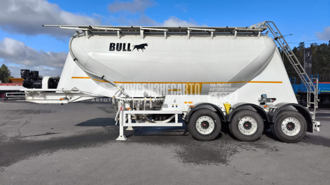 Купить ППЦ материаловоз (цемент, мука, комбикорм)  BULL (30 м3, 3 оси SAF, WABCO, компр. 12м3/мин) в компании Русбизнесавто - изображение 4