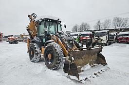 Экскаватор-погрузчик  CASE 695ST б/у (2014 г., 21 689 м.ч.)(3069)