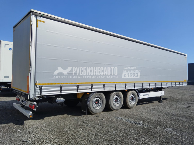Купить Полуприцеп шторный WIELTON NS3K NS-3, 3 оси SAF, ворота, б/у (2023 гв)(2404) в компании Русбизнесавто - изображение 2