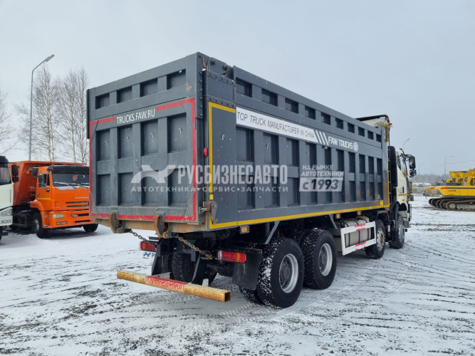 Купить Самосвал FAW J6 (8x4) ПЖД, сухой фен б/у (2023 г., 55 860 км.) (1184) в компании Русбизнесавто - изображение 5