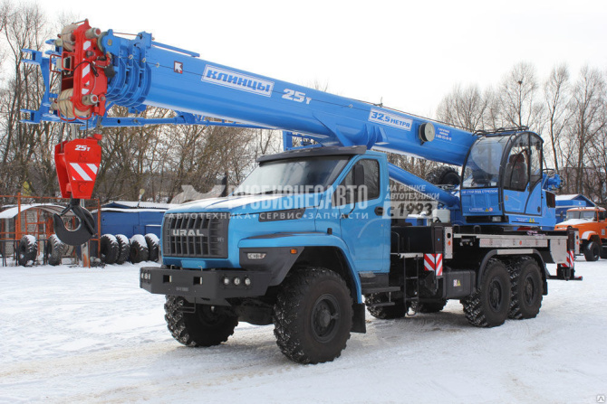 Купить КС 55713-3К-4В автокран 25 т. (УРАЛ-4320 / 4320 NEXT) ОВОИД в компании Русбизнесавто - изображение 1