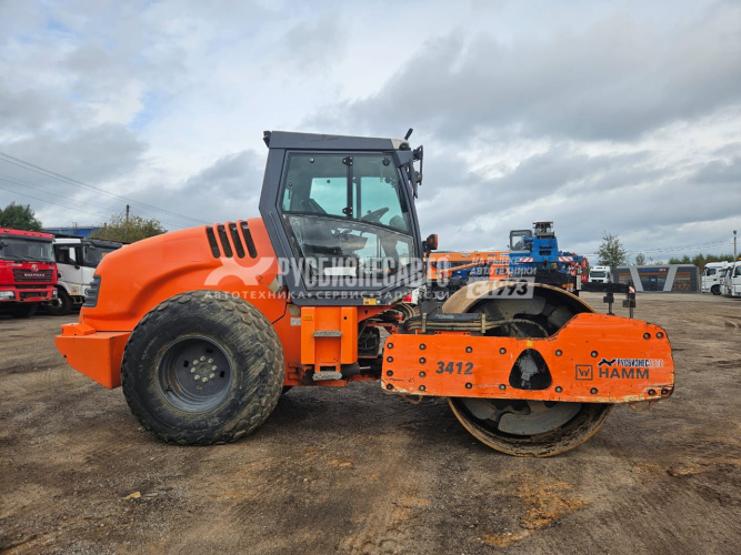 Купить Каток грунтовый HAMM 3412 б/у ( 2017г.; 10 575 м/ч) (3596) в компании Русбизнесавто - изображение 2