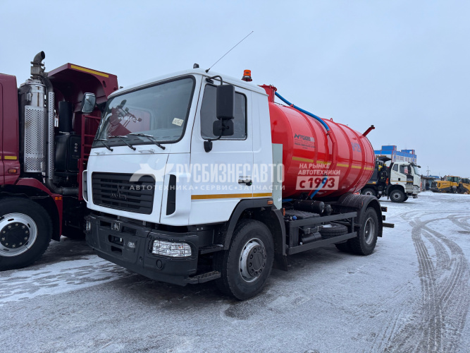 Купить КО-529-16 на шасси МАЗ 534025-585-013 вакуумная машина 11 м3 в компании Русбизнесавто - изображение 5